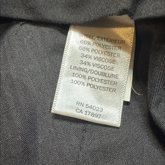 Banana Republic Charcoal Tailored Slim Pants - Picture 3 of 4